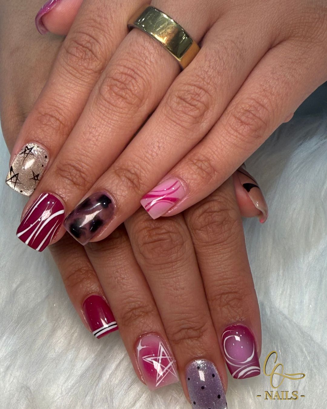 C C Nail Salon nail work in North Myrtle Beach, South Carolina